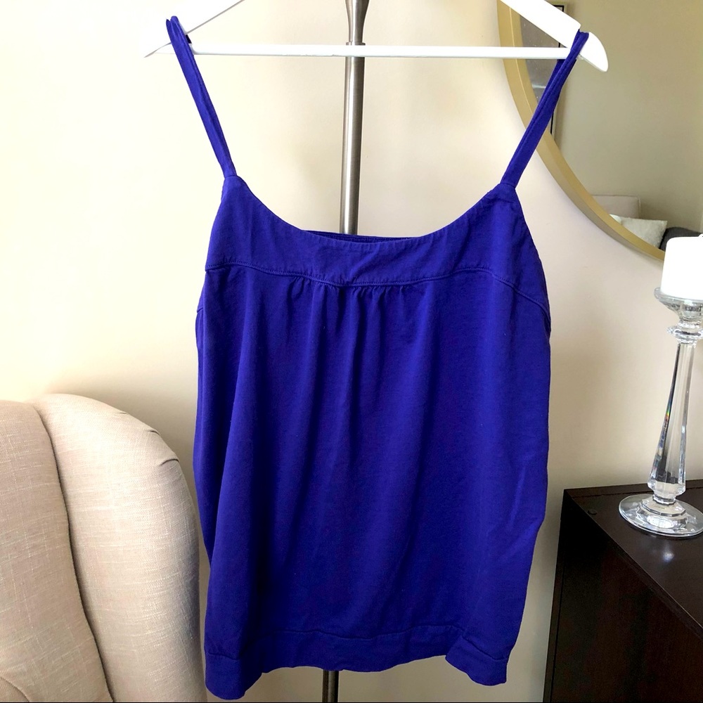 3/$30 Revolution XXL Periwinkle Purple Royal Blue Tank Spaghetti Strap Camisole